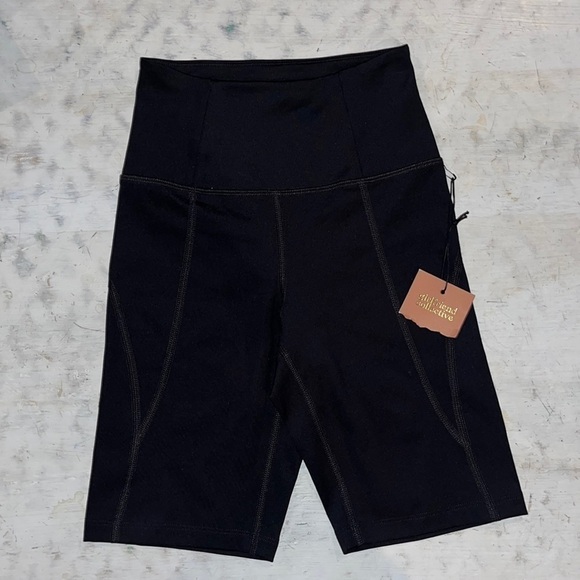 Girlfriend Collective Black High-Rise Bike Short NWT | size XXS - Picture 1 of 7